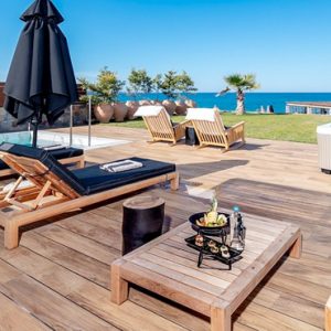 Island Seafront Honeymoon Suite With Private Pool & Outdoor Jacuzzi Abaton Island Resort & Spa Greece Honeymoons