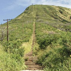 Koko Crater Railway Trail Outrigger Waikiki Beach Resort Hawaii Honeymoons
