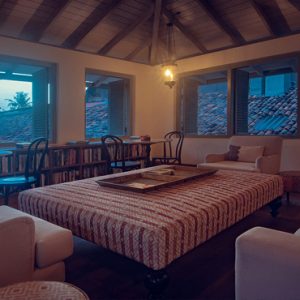 Library And Lounge The Fort Bazaar, Galle Sri Lanka Honeymoons