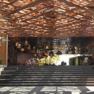 Lobby Entrance Hotel Indigo Bali Seminyak Beach Bali Honeymoons