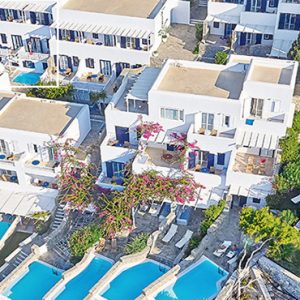 Mykonos Blu Apartment With Sharing Pool1 Grecotel Mykonos Blu Hotel Greece Honeymoons