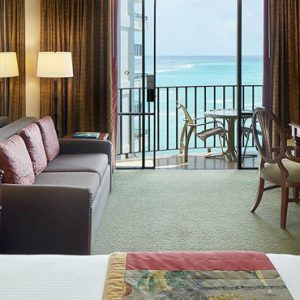 Ocean View Outrigger Waikiki Beach Resort Hawaii Honeymoons