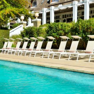 Pool Le Franschhoek Hotel & Spa South Africa Honeymoons
