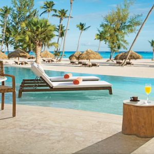 Preferred Club Bungalow Suite Swim Out Ocean Front Secrets Cap Cana Resort & Spa Dominican Republic Honeymoons