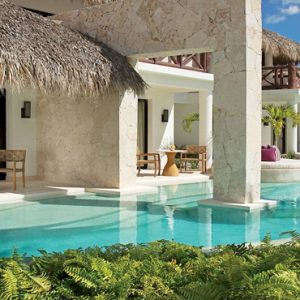 Preferred Club Bungalow Suite Swim Out Ocean Front1 Secrets Cap Cana Resort & Spa Dominican Republic Honeymoons