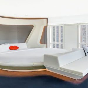 Round Bed V Suite V Hotel Dubai, Curio Collection By Hilton Dubai Honeymoons