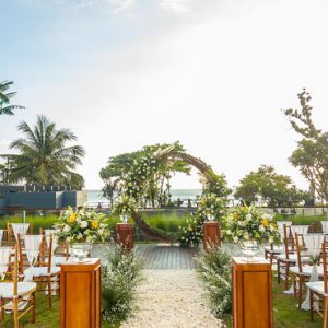 Sunset Wedding Hotel Indigo Bali Seminyak Beach Bali Holidays