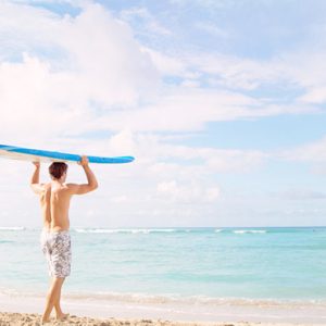 Surfing In Oahu Outrigger Waikiki Beach Resort Hawaii Honeymoons