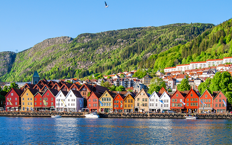 Top Places In Europe To Celebrate Your First Wedding Anniversary Bergen, Norway 