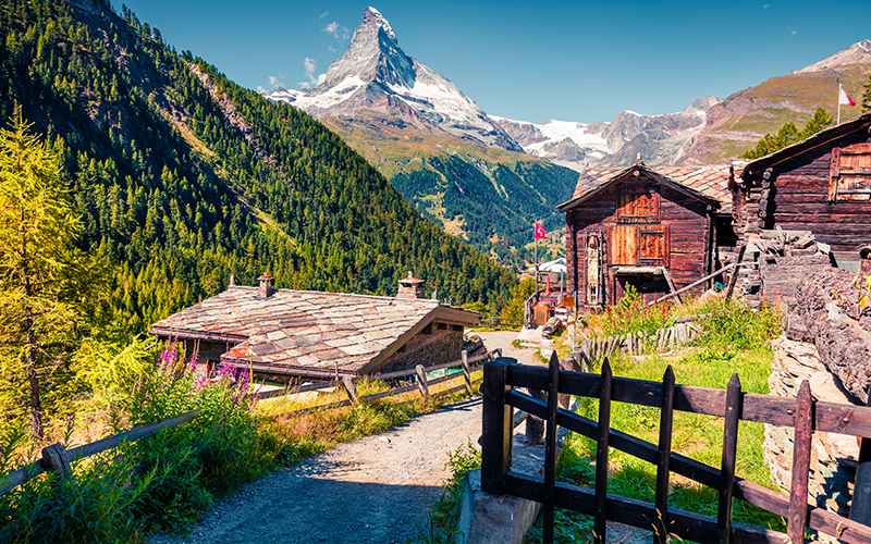 Top Places In Europe To Celebrate Your First Wedding Anniversary Zermatt Switzerland