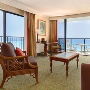 V 47 Club Oceanfront 1 Bedroom Suite1 Outrigger Waikiki Beach Resort Hawaii Honeymoons