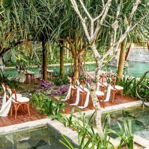 Wedding At Secret Garden Pool Hotel Indigo Bali Seminyak Beach Bali Honeymoons