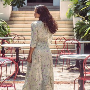 Woman In Garden Area The Fort Bazaar, Galle Sri Lanka Honeymoons