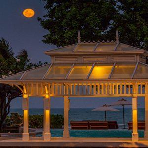 Exterior At Night Devasom Hua Hin Resort Thailand Honeymoons