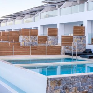 Room Pool Exteriors Abaton Island Resort & Spa Greece Honeymoons