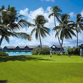 Golf In The Maldives At Shangri La Villingili Best Things To Do In The Maldives Maldives Honeymoons