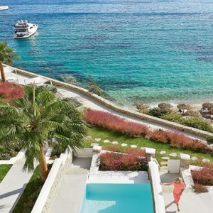 Panoramic Sea Views Grecotel Mykonos Blu Hotel Greece Honeymoons