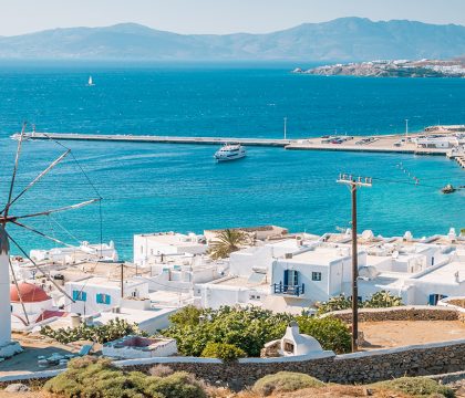 a picture of Mykonos