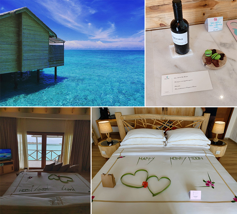 Tia And Chris's Amazing Maldives Honeymoon You&Me Maldives Honeymoon Room Copy