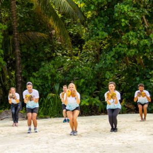 Beach Gym Pullman Maldives Maamutaa Resort Maldives Honeymoon