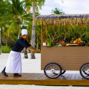 Bites On Wheel Chef Pullman Maldives Maamutaa Resort Maldives Honeymoon