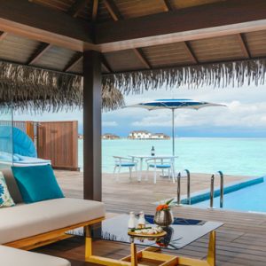 Ocean Pool Villa Deck And Pool Area Pullman Maldives Maamutaa Resort Maldives Honeymoon