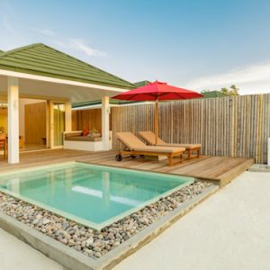 Maldives Honeymoon Packages Siyam World Maldives Deluxe Beach Villa With Pool1