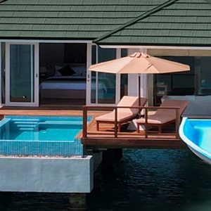 Maldives Honeymoon Packages Siyam World Maldives Deluxe Water Villa With Pool + Slide1