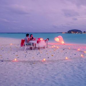 Maldives Honeymoon Packages Siyam World Maldives Romantic Beach Dining