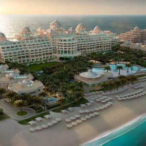 Dubai Honeymoon Packages Raffles The Palm Dubai Aerial Exterior