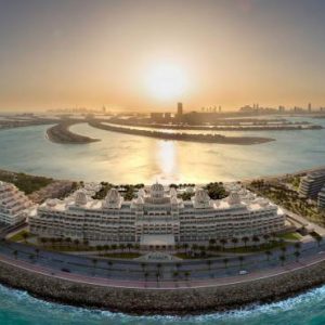 Dubai Honeymoon Packages Raffles The Palm Dubai Aerial View