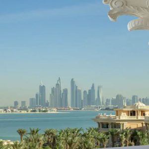 Dubai Honeymoon Packages Raffles The Palm Dubai Balcony View