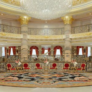 Dubai Honeymoon Packages Raffles The Palm Dubai Interior Lobby