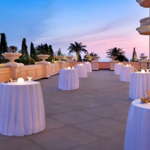 Dubai Honeymoon Packages Raffles The Palm Dubai Outdoor Events