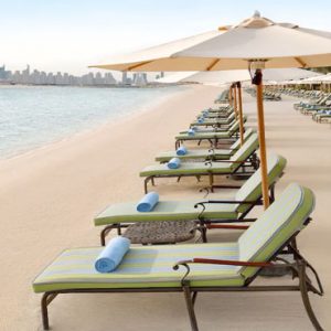 Dubai Honeymoon Packages Raffles The Palm Dubai Private Beach