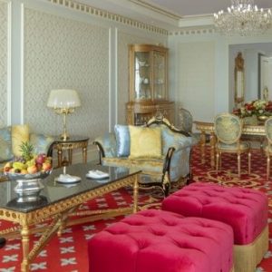 Dubai Honeymoon Packages Raffles The Palm Dubai Raffles Presidential Suite1