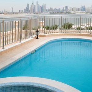 Dubai Honeymoon Packages Raffles The Palm Dubai Raffles Royal Villa1